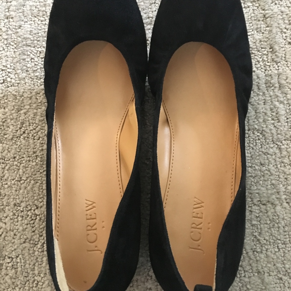 J. Crew Black Ballerina Flats - Size 8.5